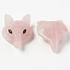Natural Rose Quartz Pendants G-R478-005J-2