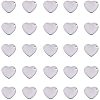 Handmade Gifts Ideas for Valentines Day 304 Stainless Steel Stamping Blank Tag Pendants STAS-PH0010-20-1