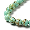 Synthetic Turquoise Beads Strands TURQ-H038-6mm-XXS10-4