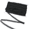 25M Nylon Elastic Pleated Lace Trim OCOR-CY0001-13B-1