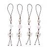 4Pcs Shell & Glass Pearl  Hanging Ornaments HJEW-TA00425-1