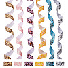 Leopard Printed Grosgrain Ribbons OCOR-TA0001-25-14