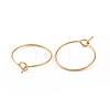 Ion Plating(IP) 316L Surgical Stainless Steel Hoop Earring Findings LS-STAS-D164-03G-2