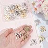 30Pcs 3 Colors Rack Plating Alloy Pendants FIND-SP0002-49A-3