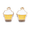 Alloy Enamel Pendants ENAM-S121-127K-3