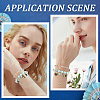1Bag Plastic & Glass Beaded Stretch Bracelets BJEW-PA0001-10B-5