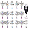16Pcs Alloy Rhinestone Cabochons FIND-FG0005-55A-1