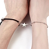 10 Sets 2 Colors Alloy Magnetic Clasps PALLOY-CJ0002-35-6
