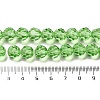 Transparent Glass Beads EGLA-A035-T10mm-D09-5