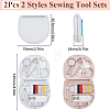 2Pcs 2 Styles Sewing Tool Sets DIY-SC0025-79A-2