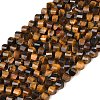 Natural Tiger Eye Beads Strands G-P611-C24-01-2