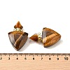 Natural Tiger Eye Perfume Bottle Pendants G-L623-10G-05-3