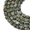 Natural African Turquoise(Jasper) Beads Strands G-P623-A04-01-4