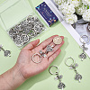 20Pcs Alloy Keychains KEYC-SC00047-3