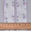 Single Face Printed Polyester Satin Ribbon SRIB-T009-05B-3