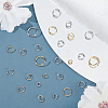 900Pcs 8 Styles 304 Stainless Steel Jump Rings STAS-BBC0010-64-4