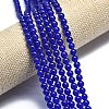 Natural Malaysia Jade Beads Strands G-L645-C01-4mm-18-3