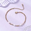 Natural Cultured Freshwater Pearl Beads Link Bracelets BJEW-JB13206-1