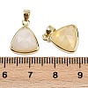Natural Yellow Quartz Pendants G-O176L-12G-3