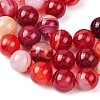 Natural Striped Agate/Banded Agate Bead Strands G-K155-B-10mm-01-6