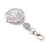 Chakra Natural & Synthetic Gemstone Chips Beads & Alloy Tree of Life Pendant Decorations GG-CJ775D-4