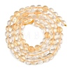 Natural Lemon Quartz(Heated) Beads Strands GG-NH0007-E01-01-3