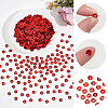 6000Pcs Plastic Paillette Beads PVC-PA0001-01B-6
