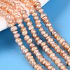 Natural Cultured Freshwater Pearl Beads Strand PEAR-N015-04C-01B-1