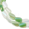 Electroplate Glass Beads Strands EGLA-P065-01A-06-3