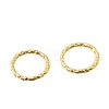 Brass Soldered Closed Rings KK-B147-05C-G-2