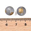 Autumn Theme Electroplate Transparent Glass Beads EGLA-S178-01-01F-3