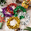 PVC Sparkly Star Metallic Garland with Iron Wire AJEW-TAC0034-08A-19