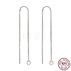 925 Sterling Silver Ear Stud Findings STER-I014-01S-A-5