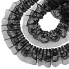 Polyester Flower Lace Ribbon OCOR-WH0105-178B-1