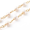 Natural Pearl Beaded Necklaces NJEW-JN03435-02-2