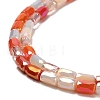 Electroplate Glass Beads Strands EGLA-D030-08E-3