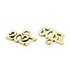 New Year's Day Tibetan Style Alloy Charms FIND-N014-01AG-2