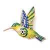 Hummingbird & Football Enamel Pins AL-K002-01B-04-1