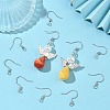 SHEGRACE Brass Earring Hooks XGR0140P-153P-5