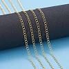 Brass Twisted Chains CHC-Q001-02G-7