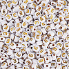 500Pcs Plating Acrylic Beads PACR-TADJ0001-01E-2