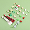 DIY Christmas Keychain Wristlet Making Kit DIY-CA0005-77-4