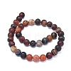 Natural Banded Agate/Striped Agate Beads Strands G-D0005-30-10mm-2