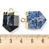 Natural Sodalite Pendants G-M431-05G-07-3