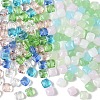 250Pcs 5 Colors Transparent Glass Beads GLAA-YW0005-69-2