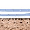 Electroplate Imitation Jade Glass Beads Strands EGLA-Q132-02A-A02-4