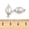 925 Sterling Silver Box Clasps STER-B005-44P-01-3