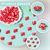 50Pcs Opaque Acrylic Beads OACR-PA0001-78-6