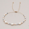 Elegant and Minimalist Pearl Braided Bracelets for Women EI8564-1