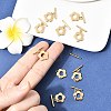 SHEGRACE Brass Toggle Clasps XGR0125G-158G-5